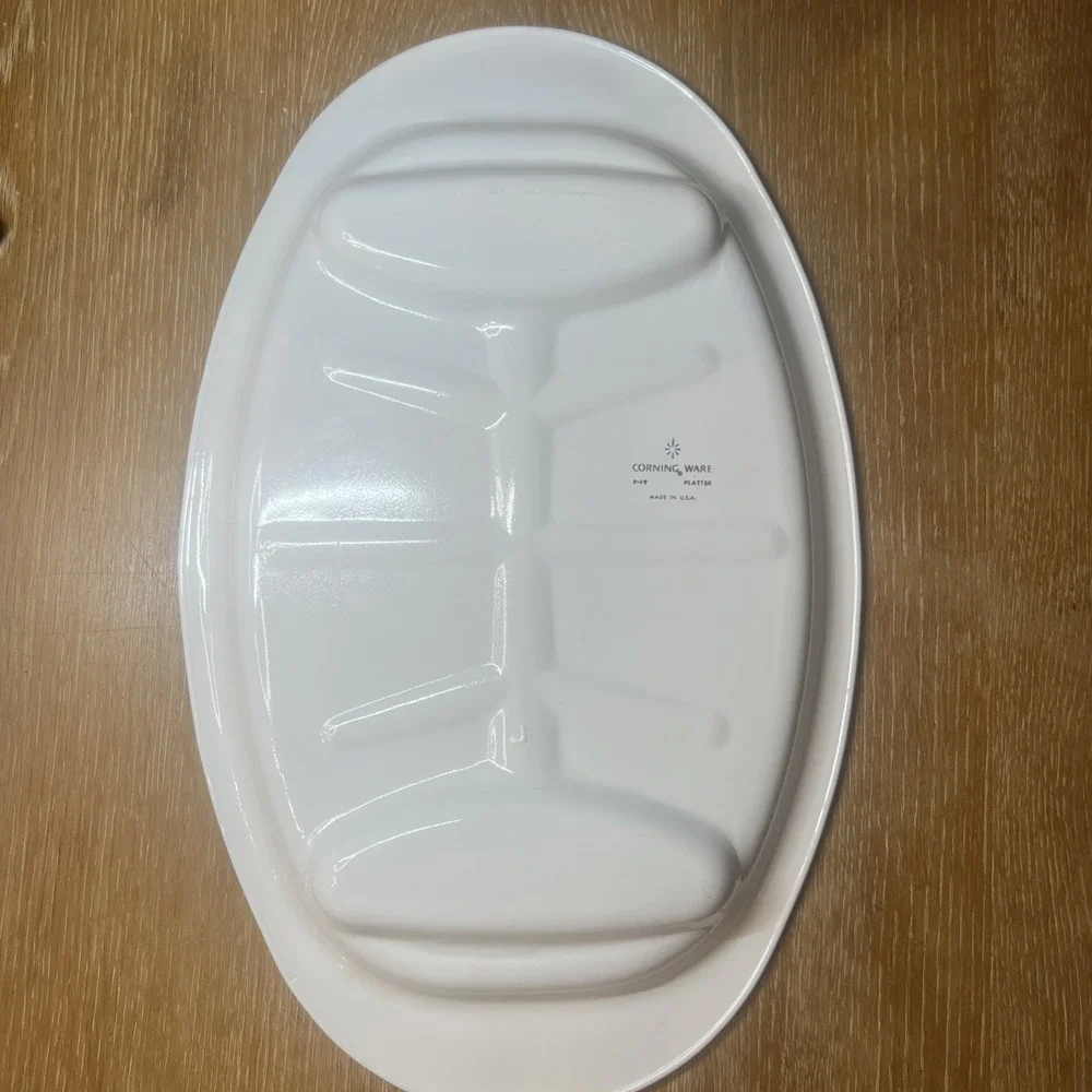 Corning Ware Oval Serving Platter 16.5